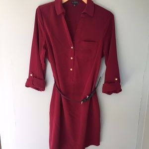 Women's The Limited Maroon Dress